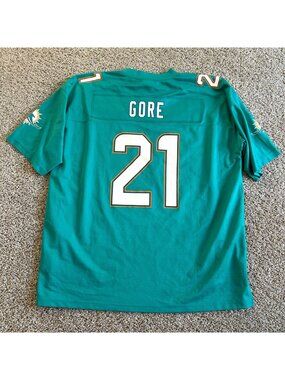 Miami Dolphins Frank Gore #21 Men's Sz 2XL NFL Pro Line Jersey Football Shirt